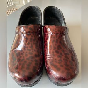 Leopard print Danko Nurse shoes